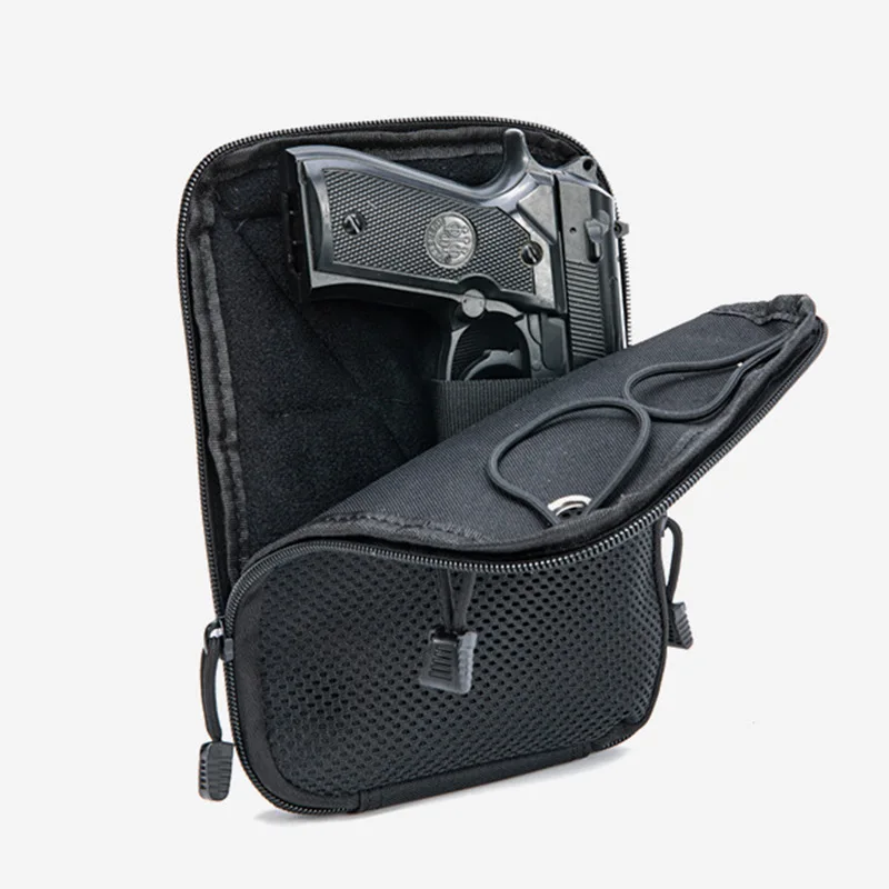 Edc Concealed Carry Holster - Molle Tactical Concealed Gun Holster Pouch