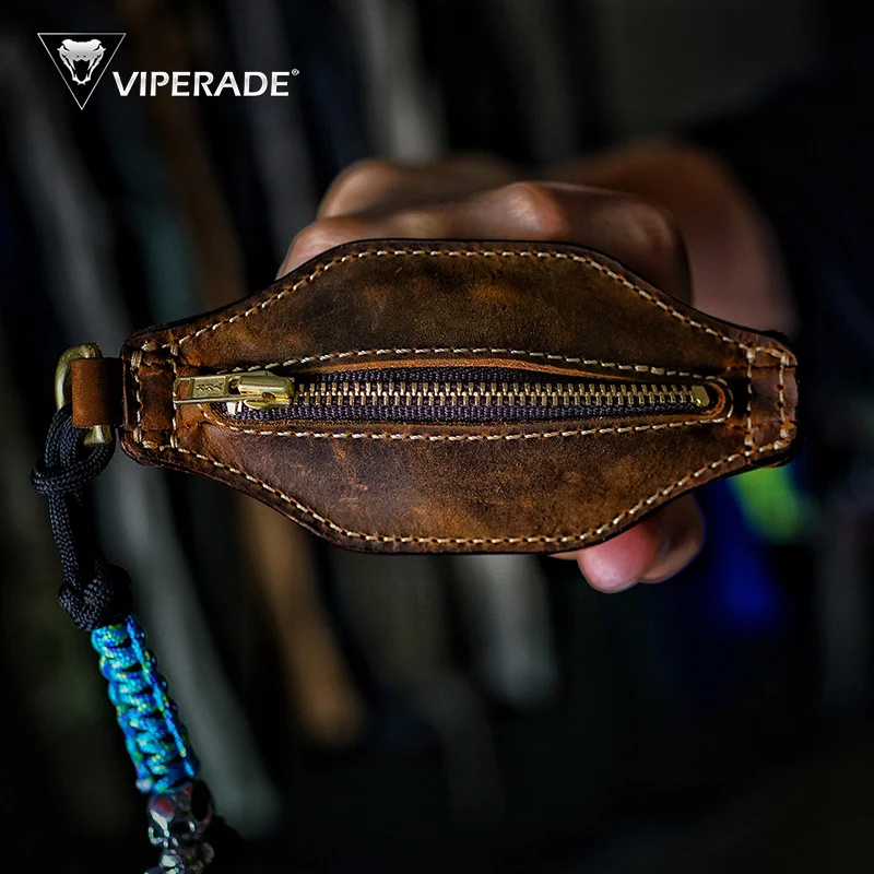 Edc Concealed Carry - ​VIPERADE PJ10 Slapjack Wallet, Compact Leather