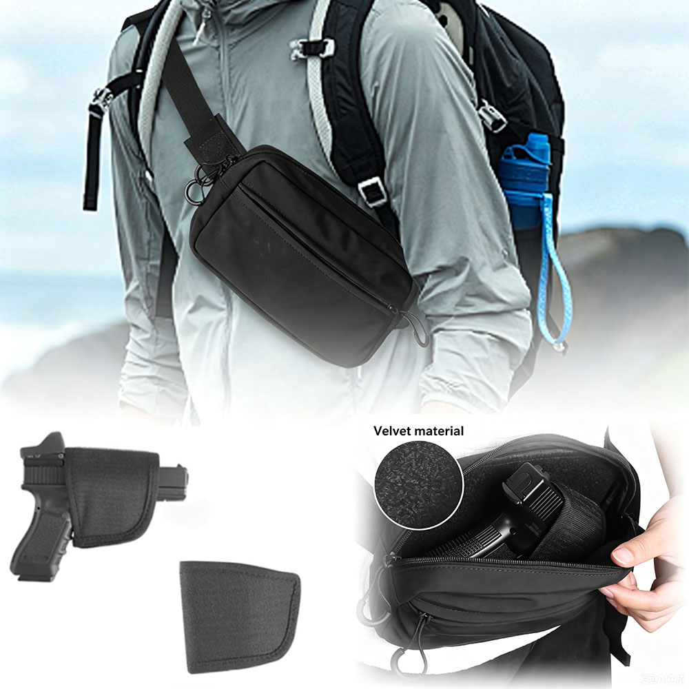 Edc Concealed Carry Holster - Concealed Carry Waist Bag Tactical Fanny