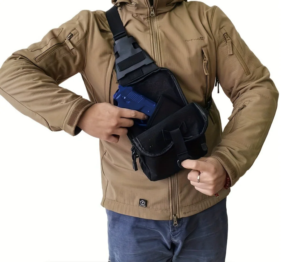 Tactical Sling Bag Concealed C - đánh giá và giá Edc Concealed Carry Fanny Pack
