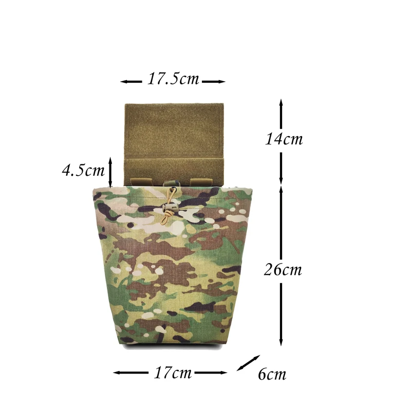 Tactical Foldable Pouch Airsof - đánh giá và giá Edc Deep Carry