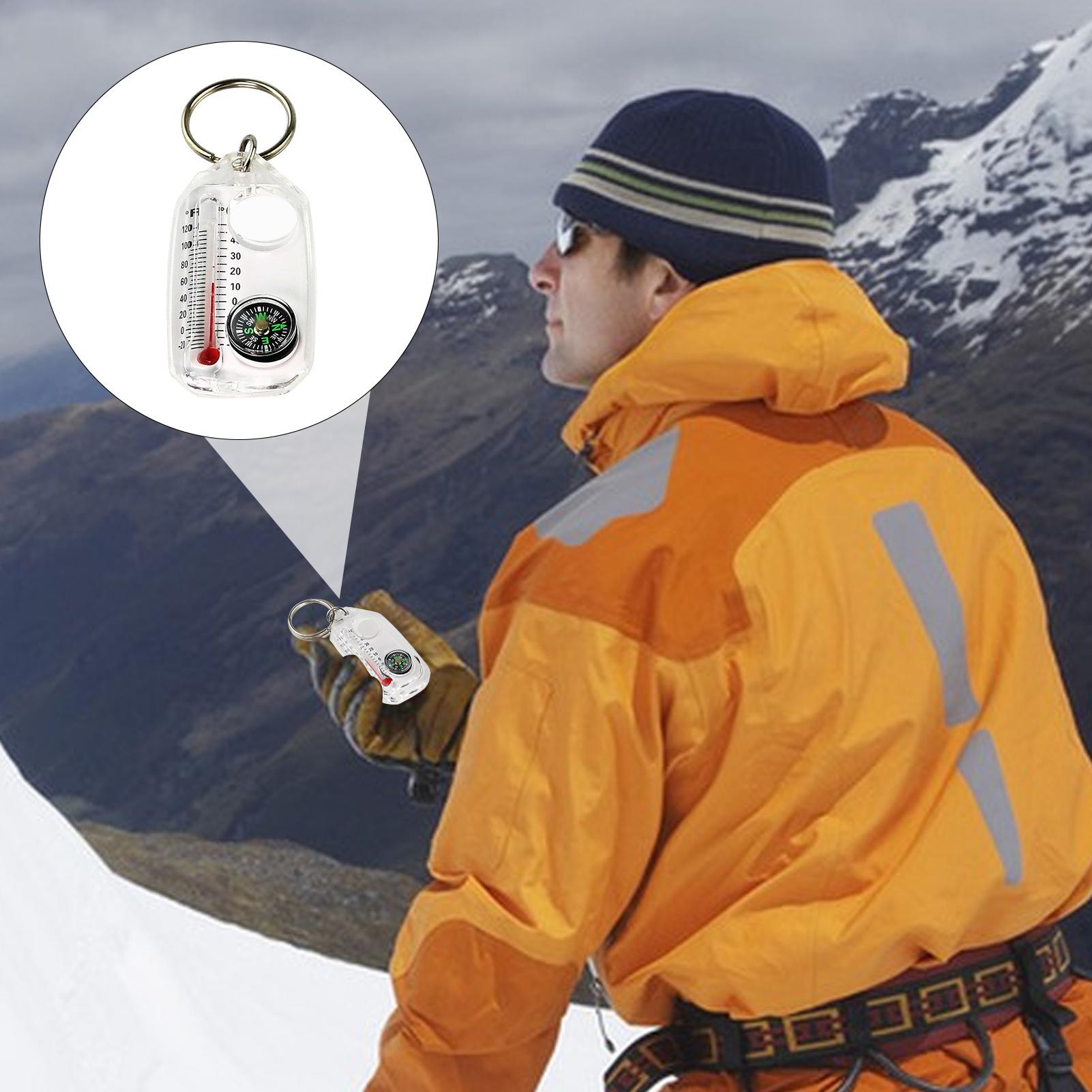Multifunction Mini Keychain Ca - đánh giá và giá Compass Keychain Mini