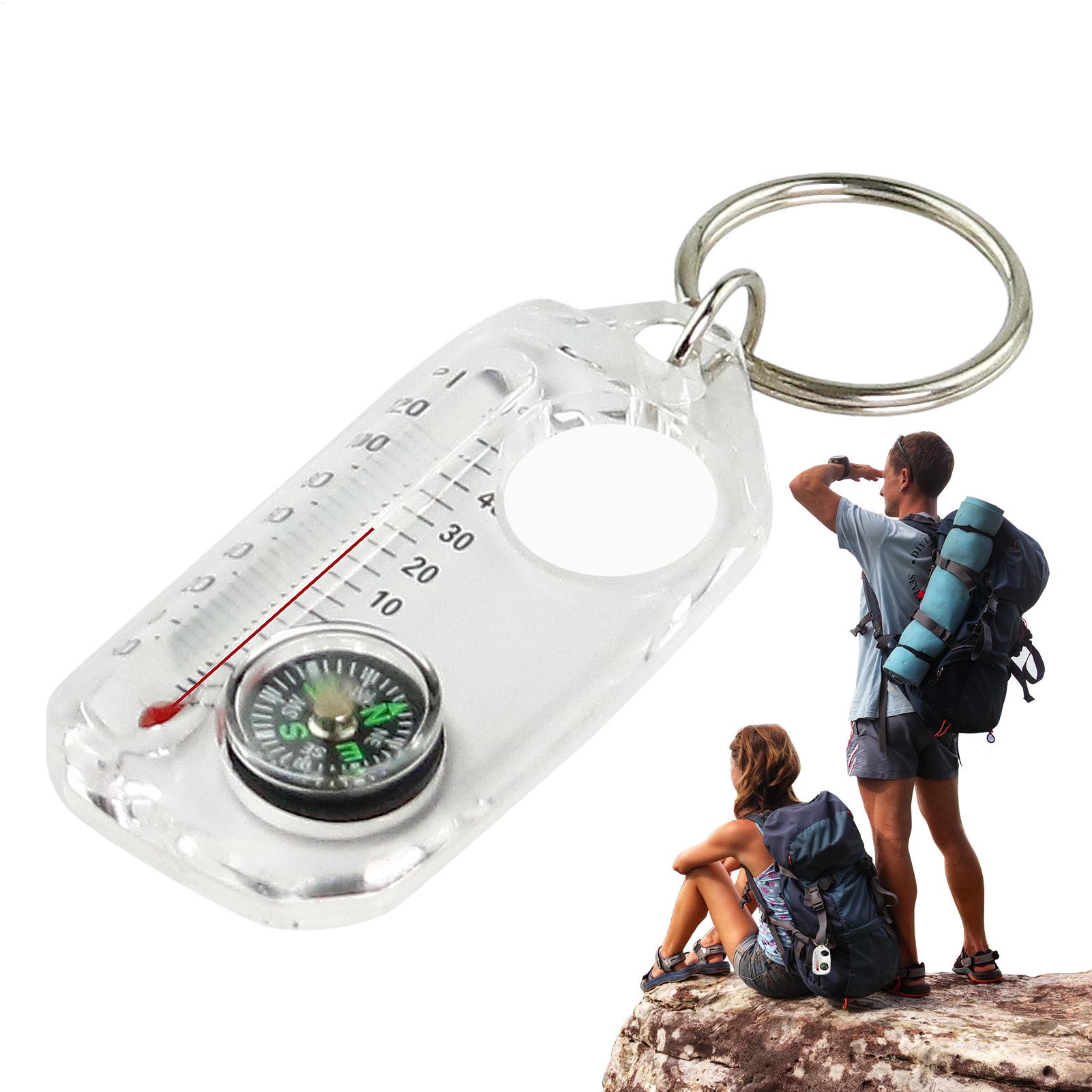 Multifunction Mini Keychain Ca - đánh giá và giá Compass Keychain Mini