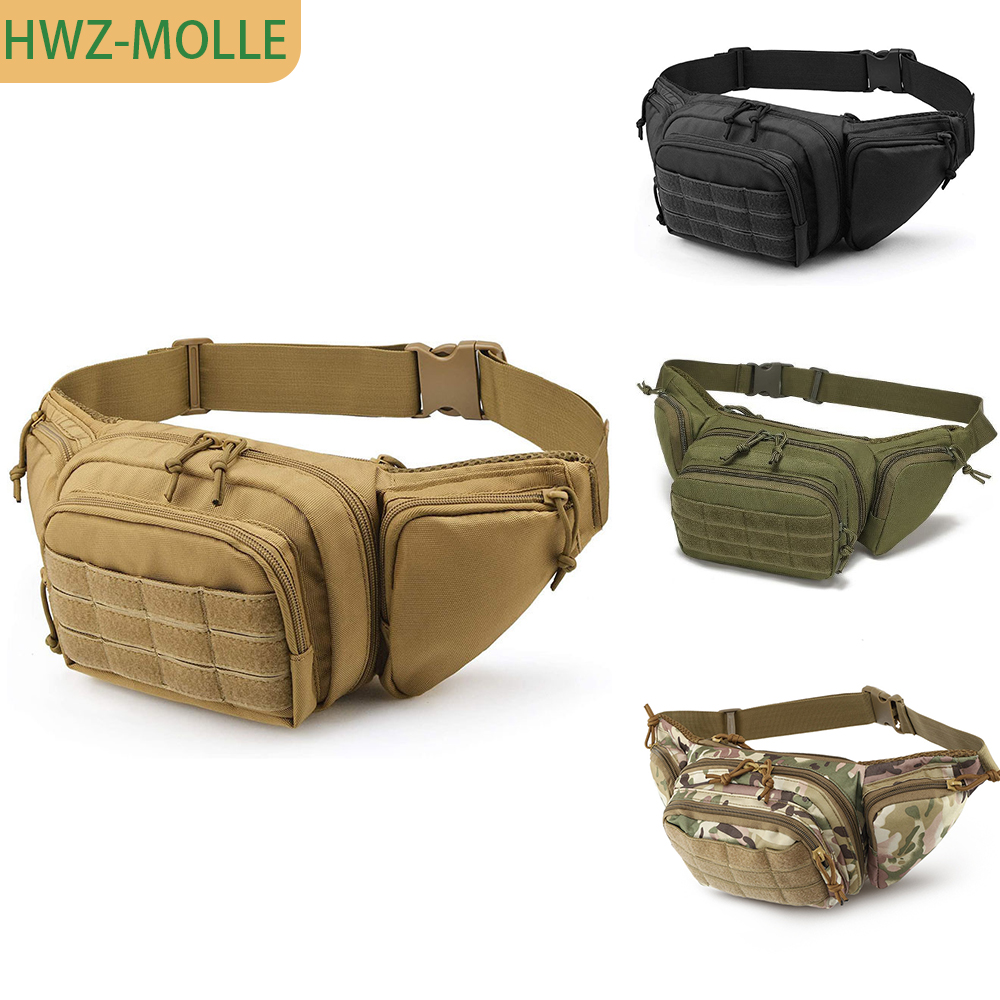 Tactical Molle Fanny Pack Wais - đánh giá và giá Edc Concealed Carry Fanny Pack