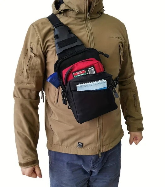Tactical Concealed Carry Sling - đánh giá và giá Edc Concealed Carry Fanny Pack