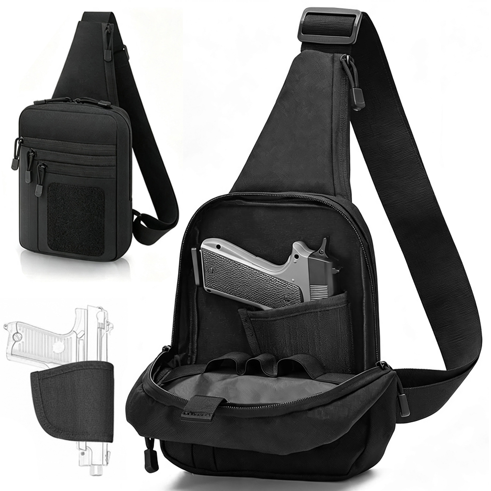 Concealed Carry Chest Gun Bag  - đánh giá và giá Edc Concealed Carry Holster