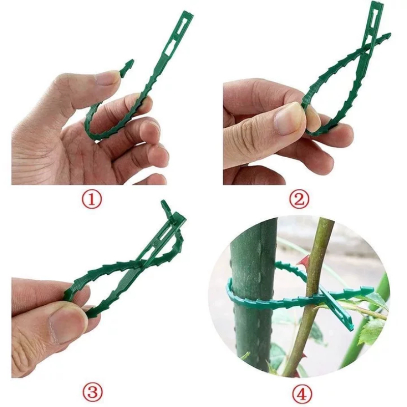 Reusable Garden Cable Ties Pla - đánh giá và giá Gear Tie Reusable