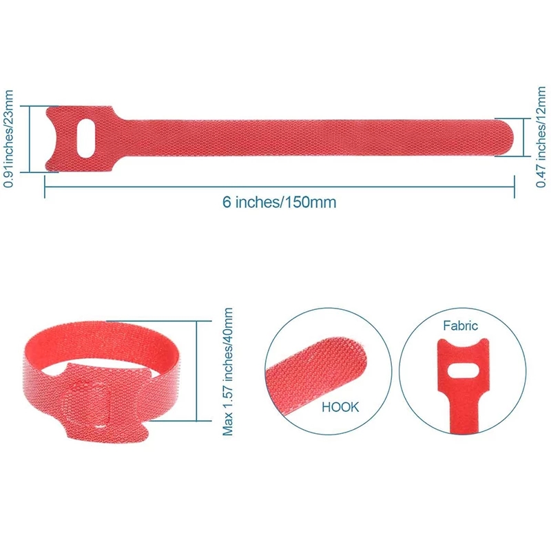 10-50PCS Colorful Releasable C - đánh giá và giá Gear Tie Reusable