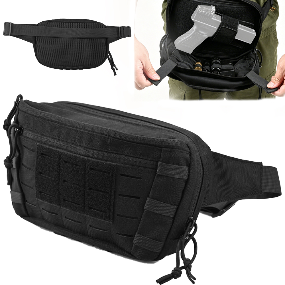 Tactical Pistol Waist Bag CCW  - đánh giá và giá Edc Concealed Carry Holster