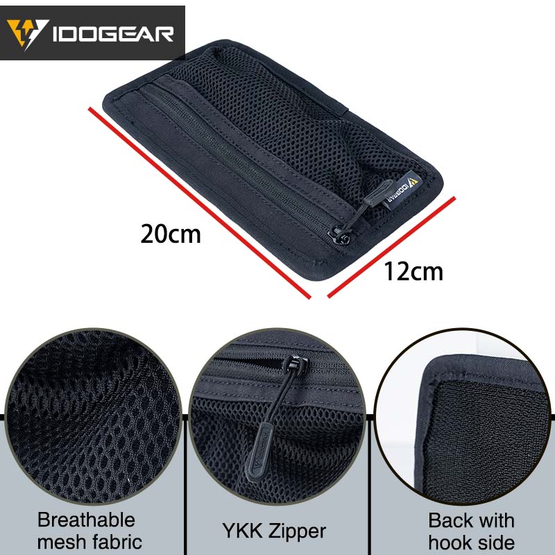 IDOGEAR Tactical Mesh Pouch In - đánh giá và giá Edc Carry Pouch