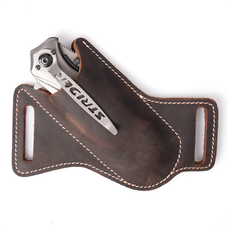 1PC Leather Knives Sheaths Fol - đánh giá và giá Edc Everyday Carry Knives