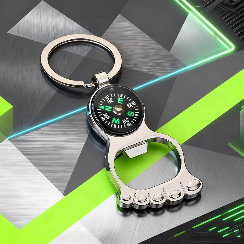 Unique Nautical Compass Keycha - đánh giá và giá Compass Keychain Mini