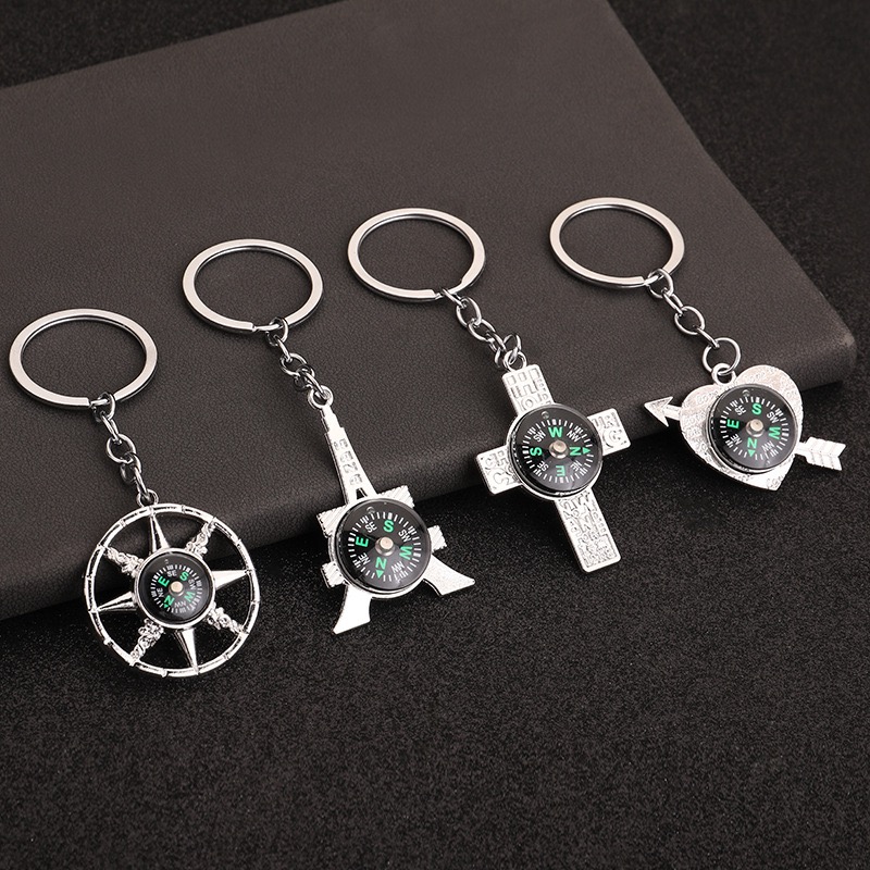 Unique Nautical Compass Keycha - đánh giá và giá Compass Keychain Mini