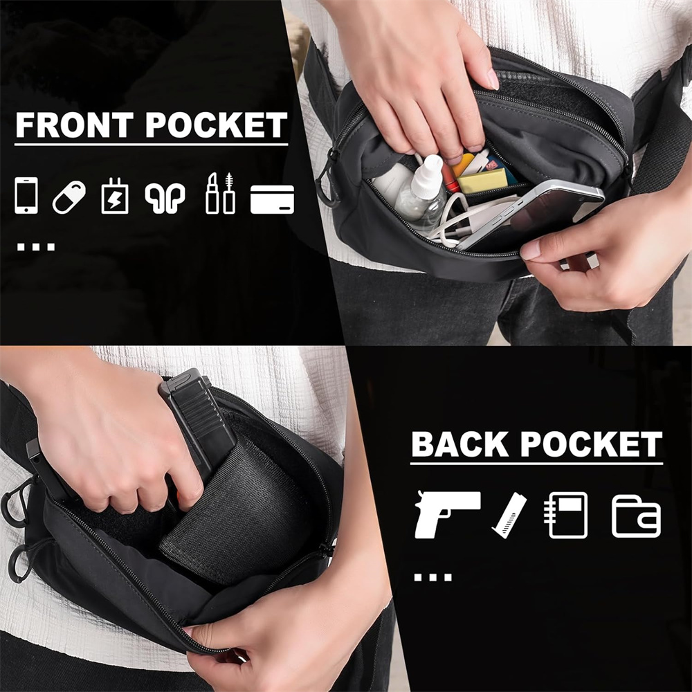 Concealed Carry Gun Bag Pistol - đánh giá và giá Edc Concealed Carry Fanny Pack