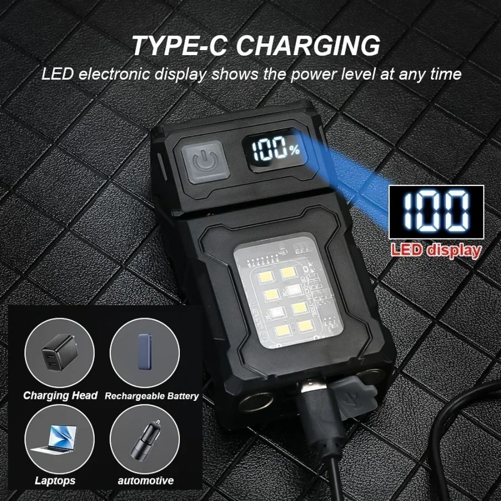 180° Rotatable LED Flashlight  - đánh giá và giá Keychain Flashlight
