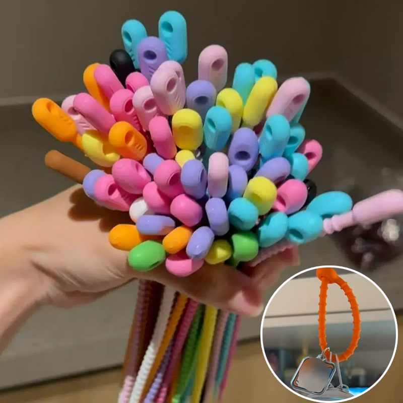 200Pcs/Lot Silicone Reusable B - đánh giá và giá Gear Tie Reusable