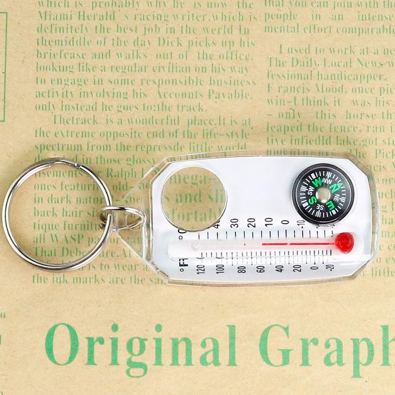 Mini Keychain multifunction Ca - đánh giá và giá Compass Keychain Mini