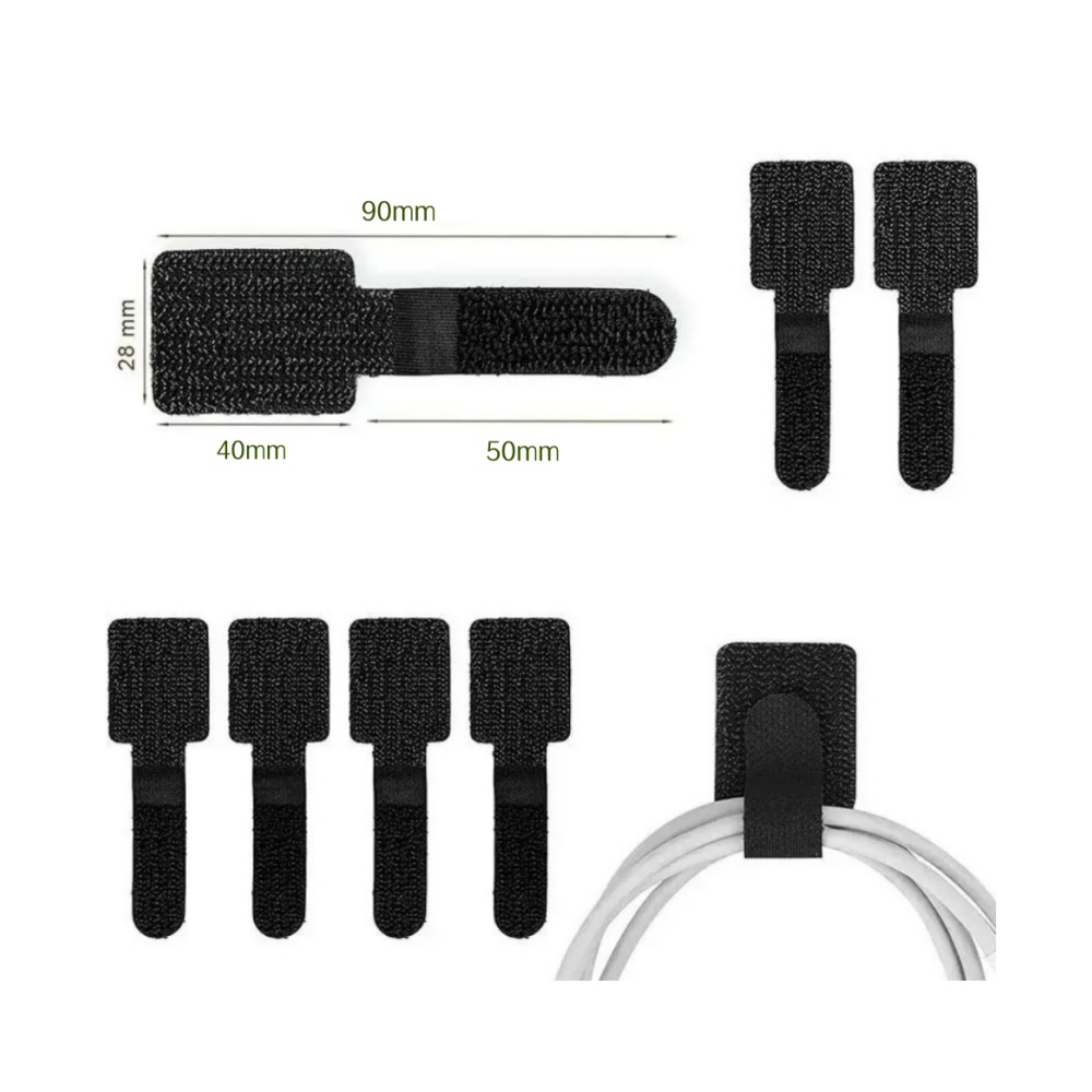 Self Adhesive Reusable Cable T - đánh giá và giá Gear Tie Reusable