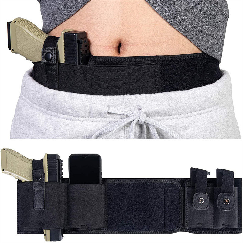 Belly Band Gun Holster Conceal - đánh giá và giá Edc Concealed Carry Holster