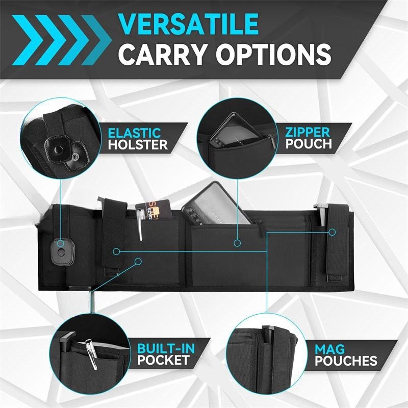 Belly Band Gun Holster Conceal - đánh giá và giá Edc Concealed Carry Holster