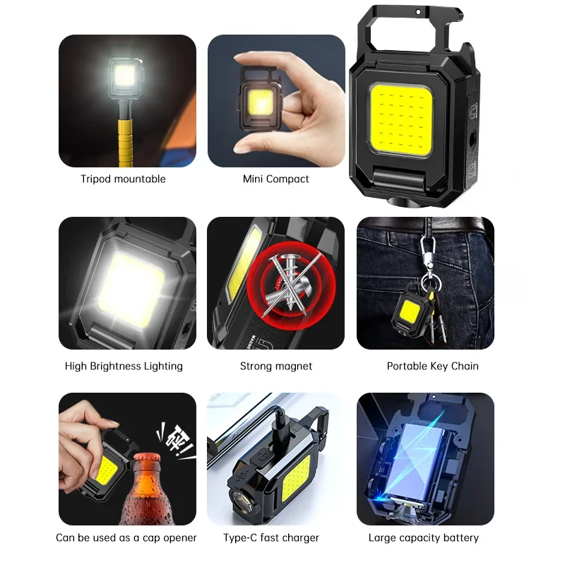 Mini Flashlight Keychain Light - đánh giá và giá Keychain Flashlight