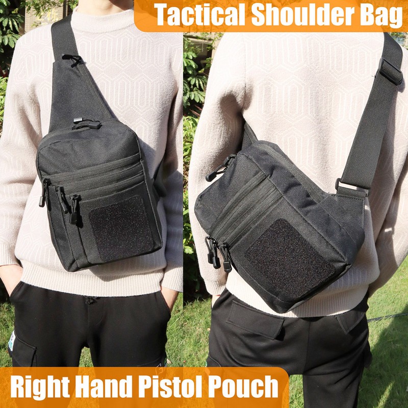 New Tactical Chest Bag Pistol  - đánh giá và giá Edc Concealed Carry Holster