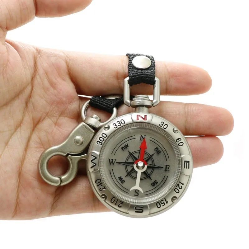 GEFENSI Mini Compass With Lany - đánh giá và giá Compass Keychain Mini