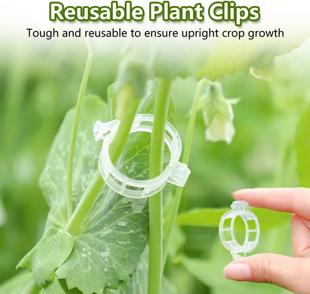 100PCS Plant Support Clips Reu - đánh giá và giá Gear Tie Reusable
