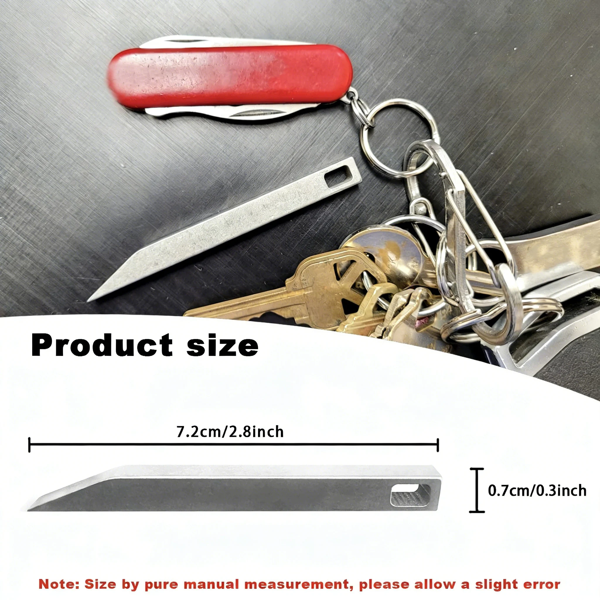 Heavy Duty Keychain Prybar EDC - đánh giá và giá Edc Day Carry