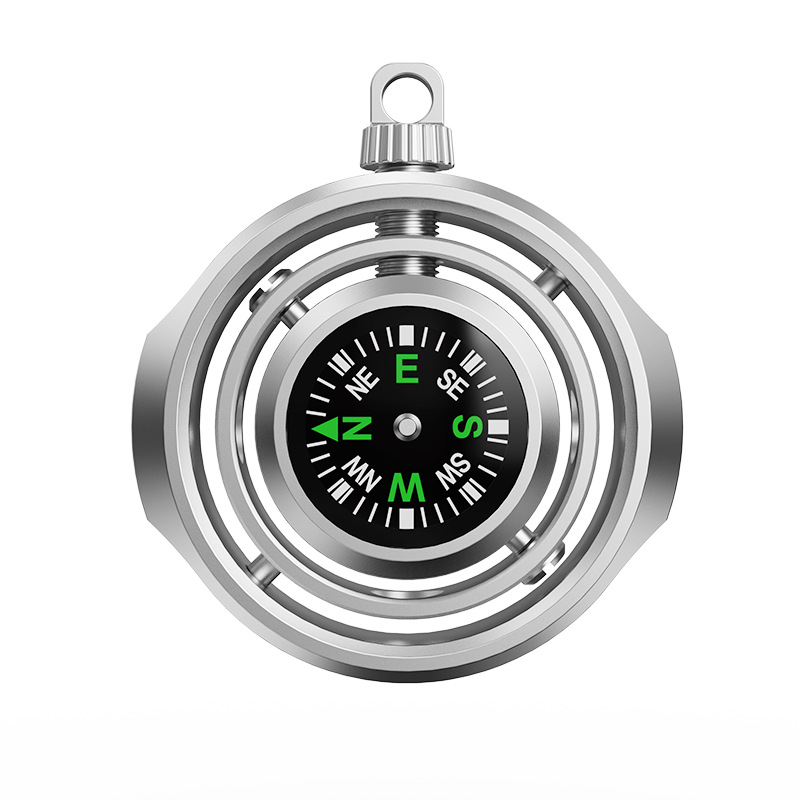 MINI Compass Fingertip Fidget  - đánh giá và giá Compass Keychain Mini