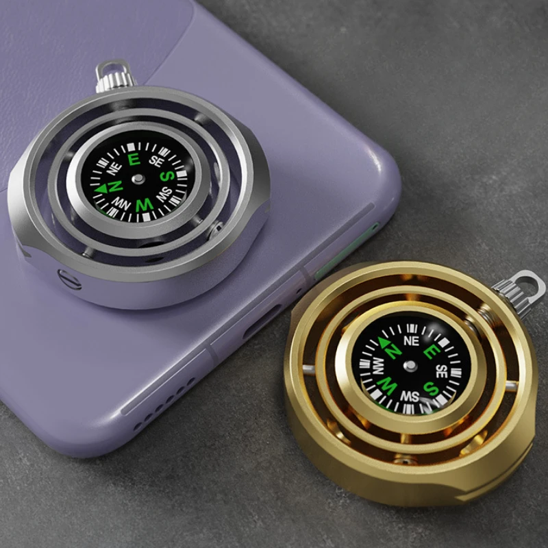 MINI Compass Fingertip Fidget  - đánh giá và giá Compass Keychain Mini