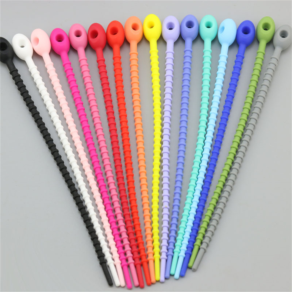 10Pcs/Lot Multi Color Silicone - đánh giá và giá Gear Tie Reusable