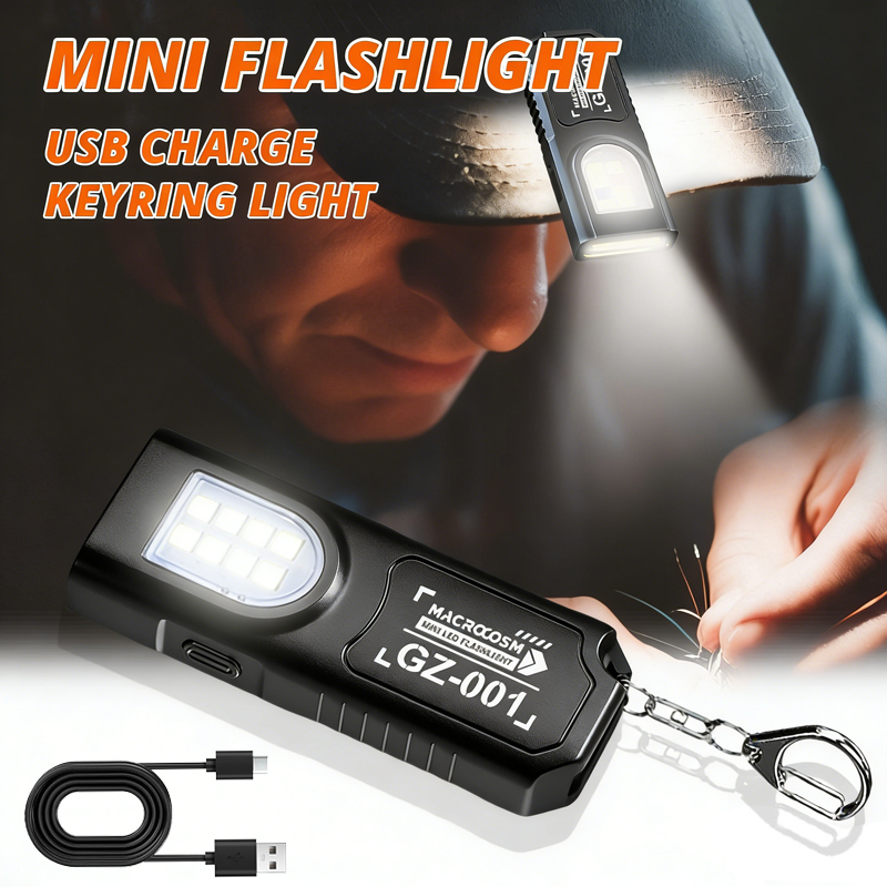 LED Keychain Flashlight Type C - đánh giá và giá Keychain Flashlight