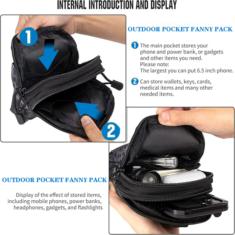 Universal EDC Tactical Molle P - đánh giá và giá Edc Deep Carry